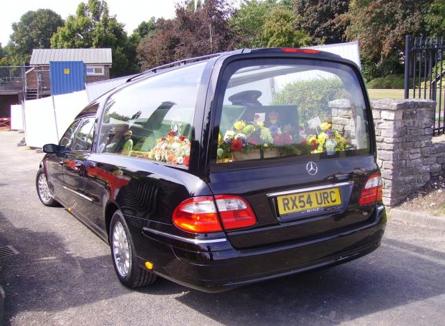 Funeral Procession Arrival.