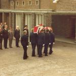 Tom Ward Funeral.  Portchester, May 4th, 1982.