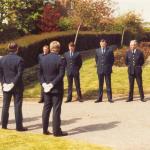 Tom Ward Funeral. Portchester, May 4th 1982. Pall Bearers.