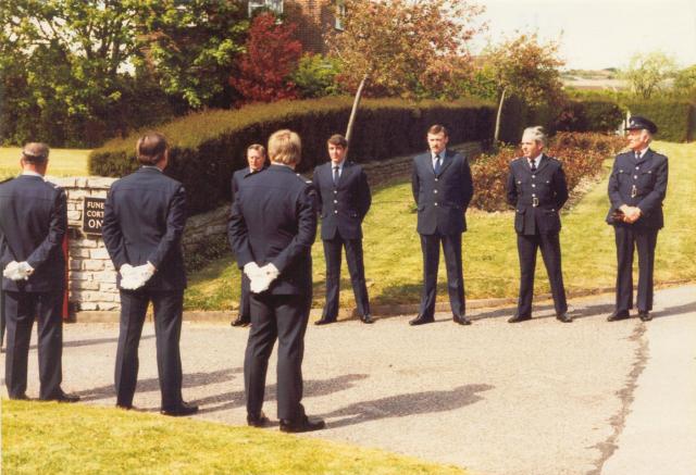 Tom Ward Funeral. Portchester, May 4th 1982. Pall Bearers.