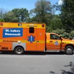 St Luke's Roosevelt Ambulance.