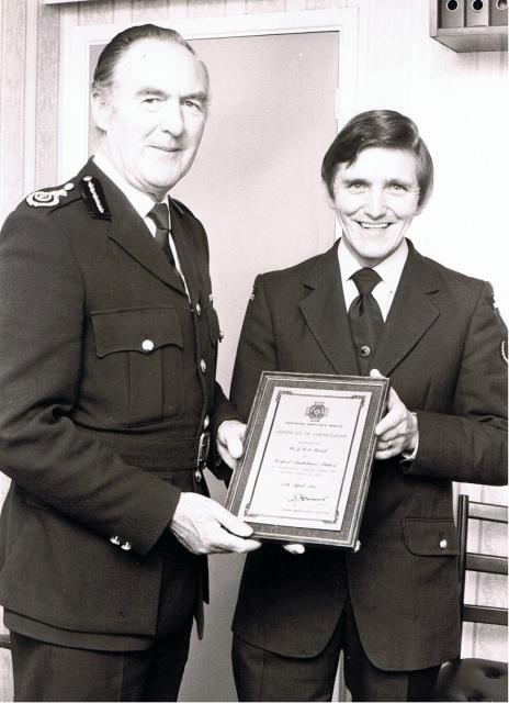 John 'Taff' Beard Award 1982.