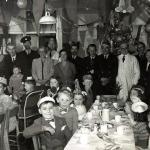 Lymington Ambulance Station Christmas Party Mid 1950's.