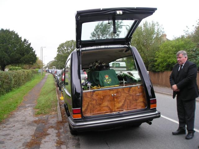 Hampshire Ambulance Service Coffin Drape.