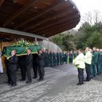Ambulance Service Personnel Pay Respect.